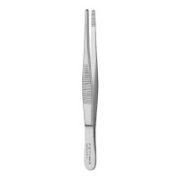 Hilton Forceps Straight NON-Toothed - 12.5cm