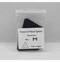 Premium Aluminum External Nasal Splint BLACK