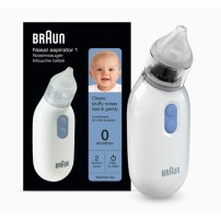 Braun Electric Nasal Aspirator for Babies – Gentle Design with 2 Suction Levels