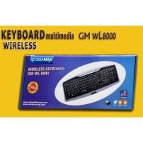 Keyboard multimedia giga max GM 8000 wl