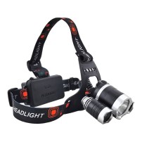 Lithium Ion 3 IN 1 RECHARGEABLE HIGH POWER HEADLAMP, Cool White, ALuminium